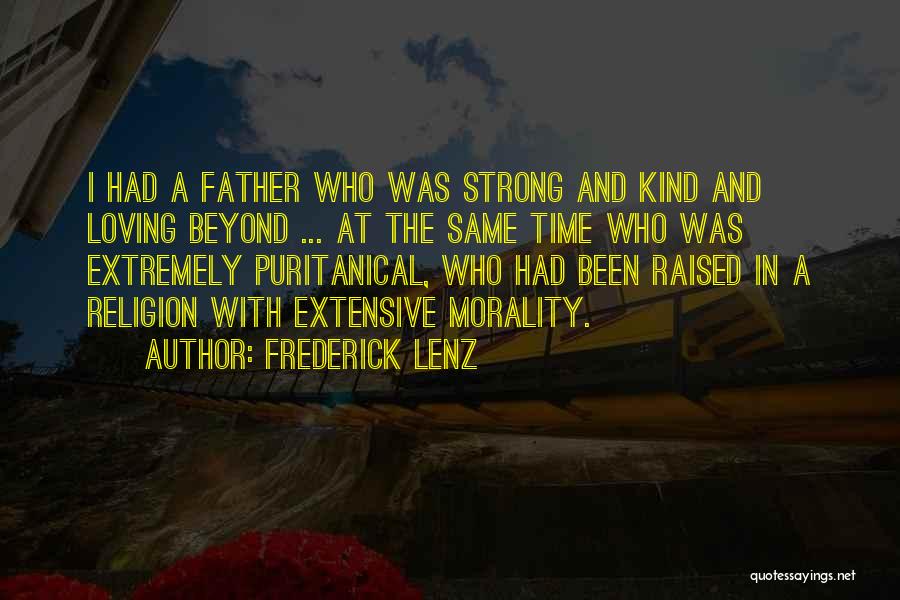 Morality And Religion Quotes By Frederick Lenz