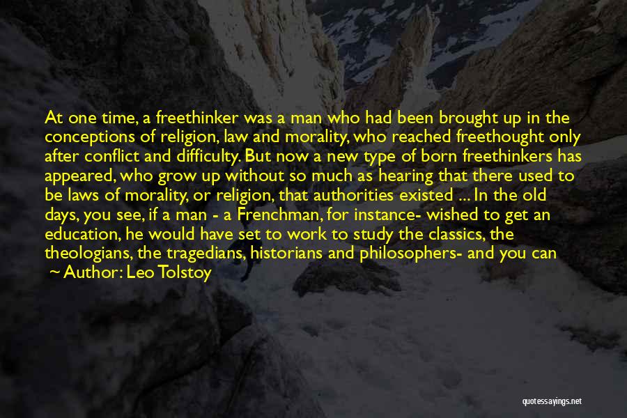 Morality And Religion Quotes By Leo Tolstoy