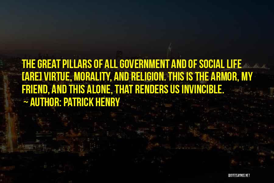 Morality And Religion Quotes By Patrick Henry