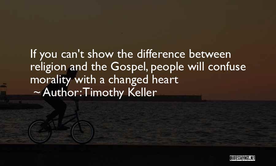 Morality And Religion Quotes By Timothy Keller