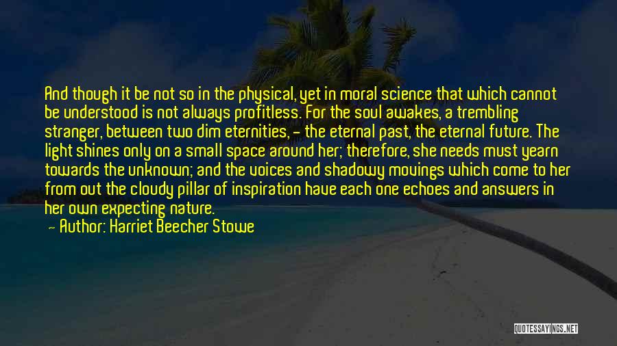 Morality And Science Quotes By Harriet Beecher Stowe