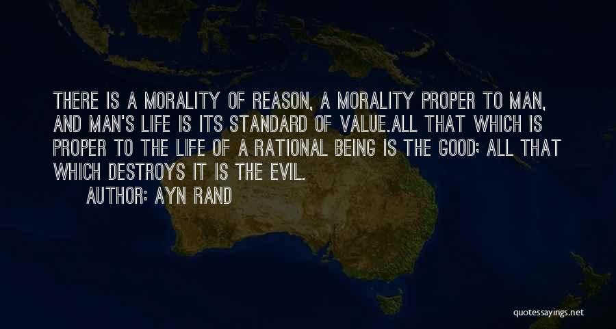 Morality And Values Quotes By Ayn Rand