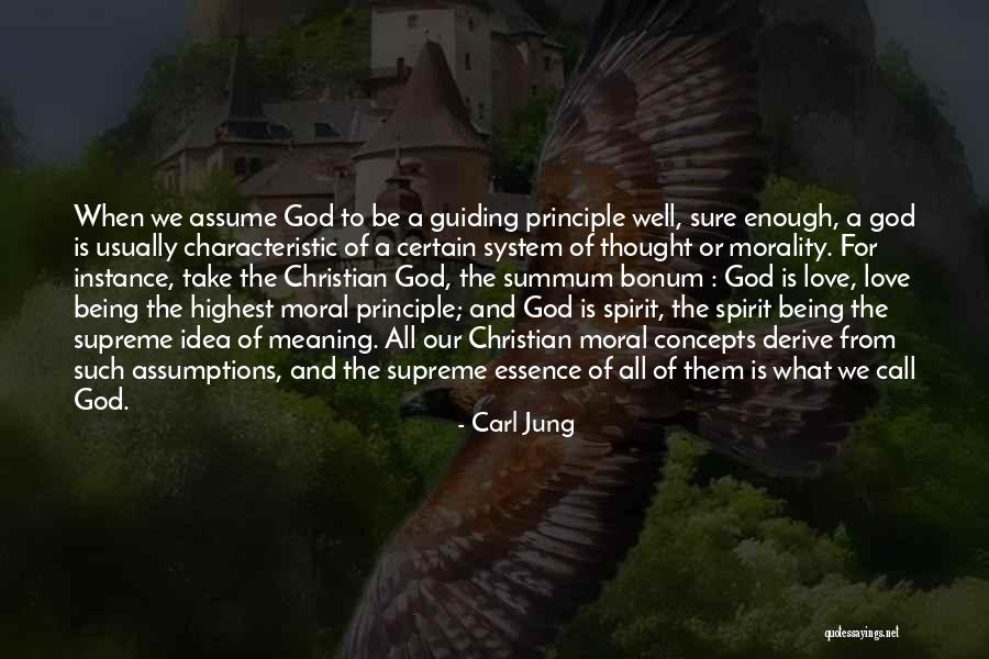 Morality As A System Quotes By Carl Jung