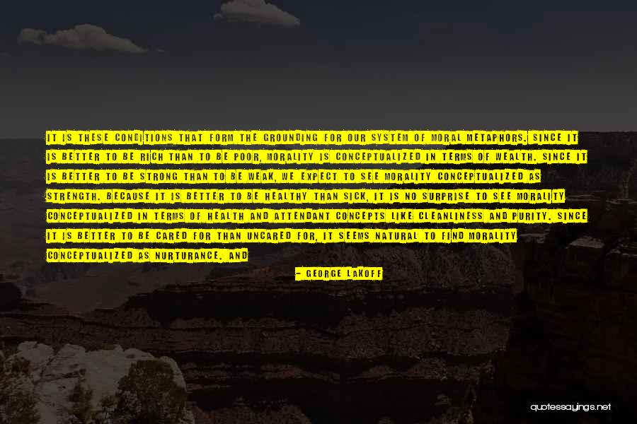 Morality As A System Quotes By George Lakoff