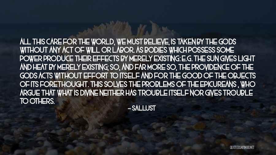 Morality Education And Life Quotes By Sallust
