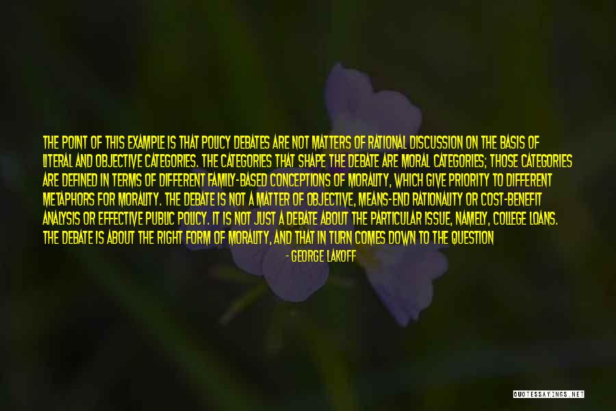 Morality Is Objective Quotes By George Lakoff Morality Is Objective Quotes By George Lakoff