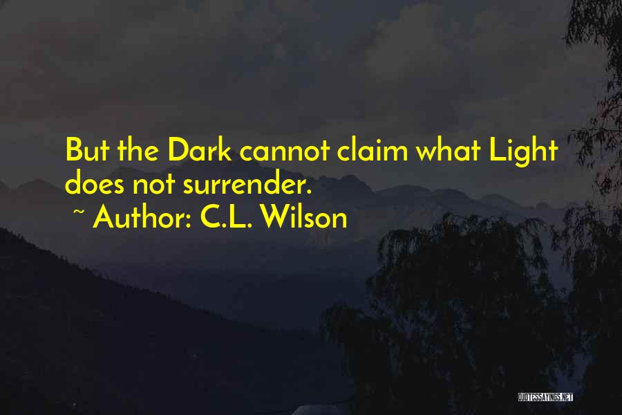 Morality Philosophy Quotes By C.L. Wilson