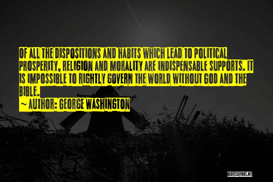 Morality Without Religion Quotes By George Washington