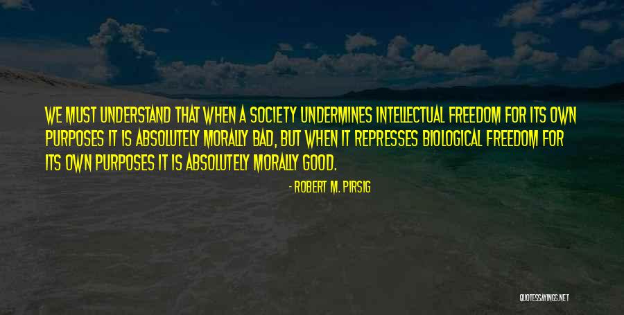 Morally Good Quotes By Robert M. Pirsig