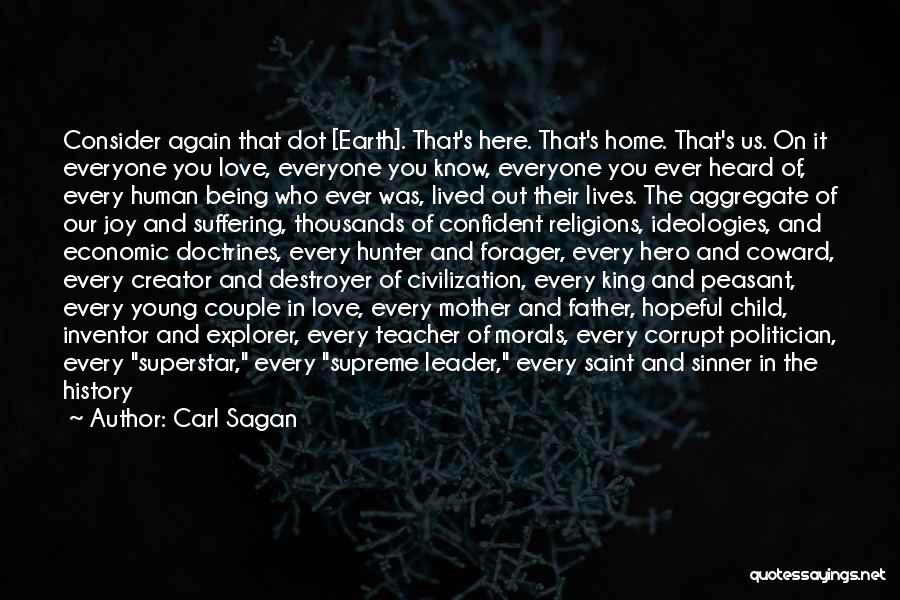 Morals And Love Quotes By Carl Sagan