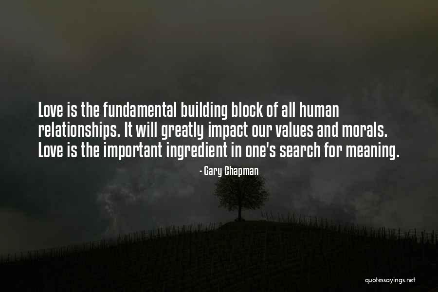 Morals And Love Quotes By Gary Chapman Morals And Love Quotes By Gary Chapman