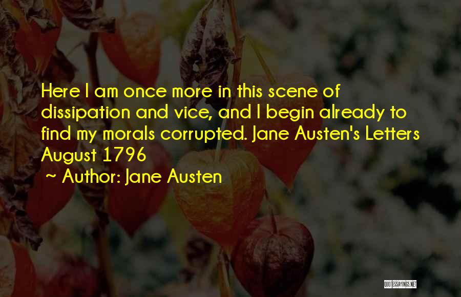 Morals Quotes By Jane Austen