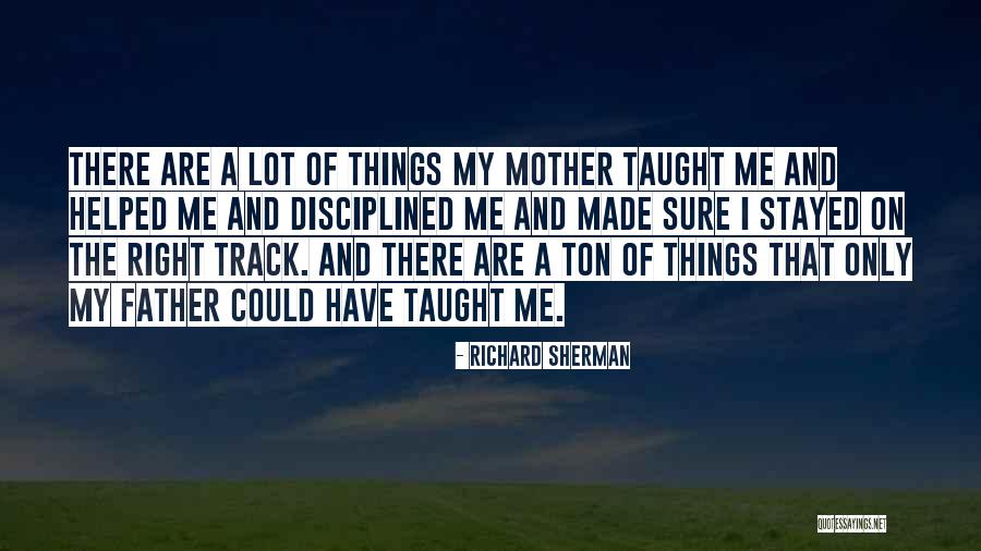 Moranr Quotes By Richard Sherman Moranr Quotes By Richard Sherman