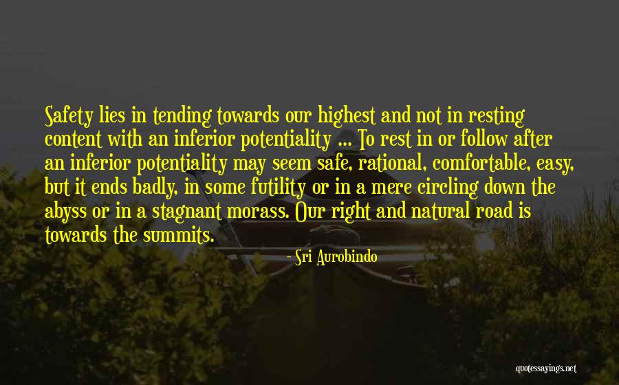 Morass Quotes By Sri Aurobindo Morass Quotes By Sri Aurobindo