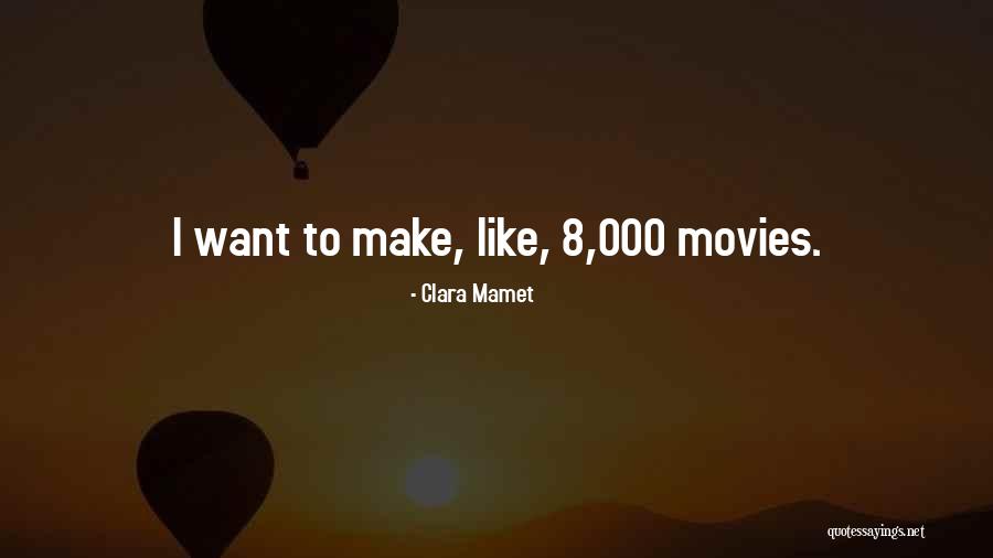 Moravcevic Bosch Quotes By Clara Mamet