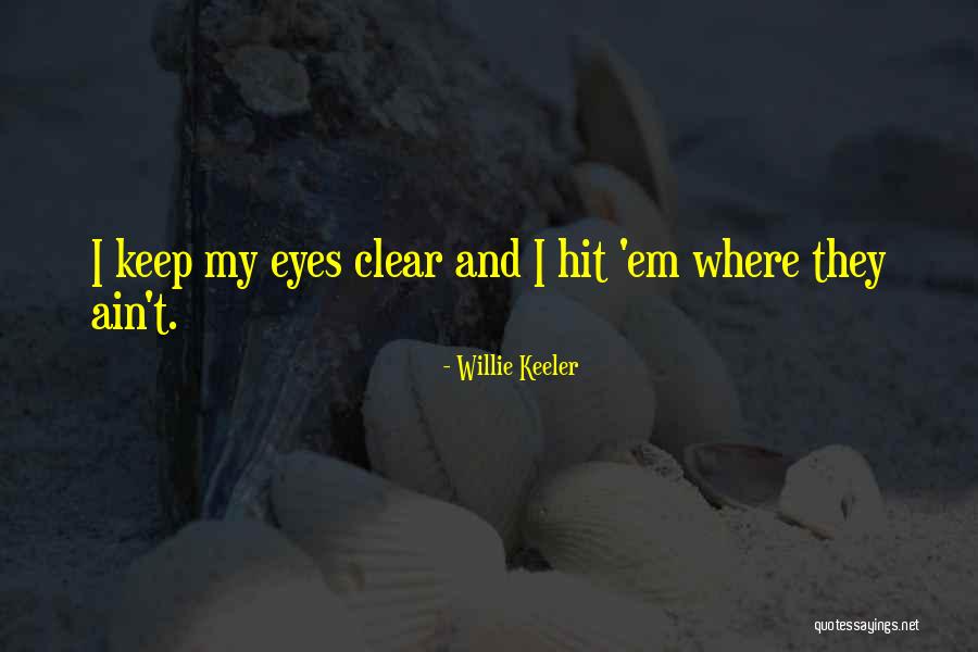Morayta Dormitory Quotes By Willie Keeler Morayta Dormitory Quotes By Willie Keeler