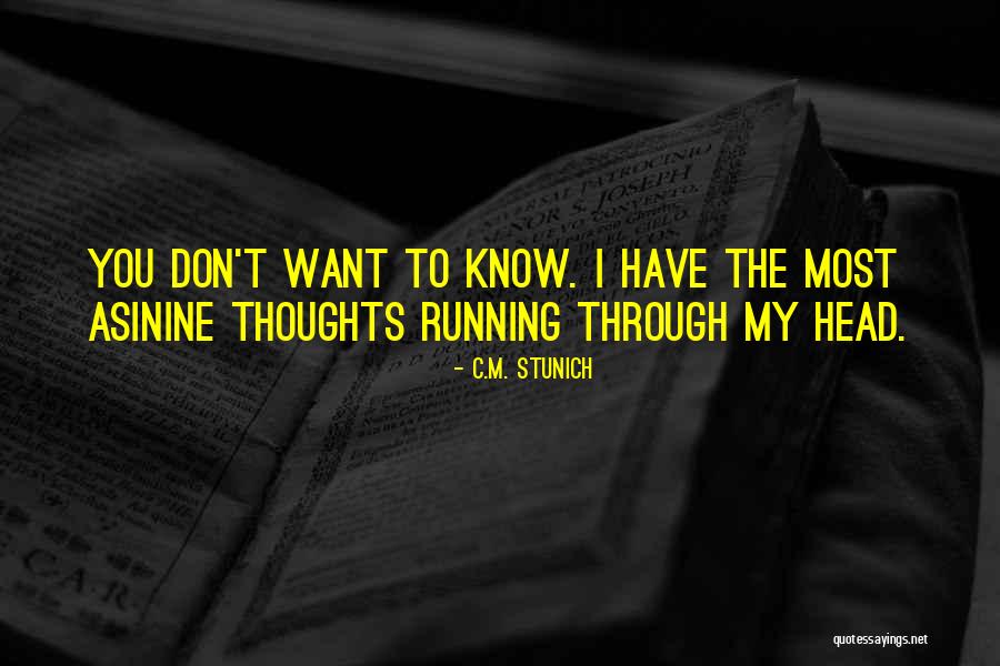 Morbytime Quotes By C.M. Stunich