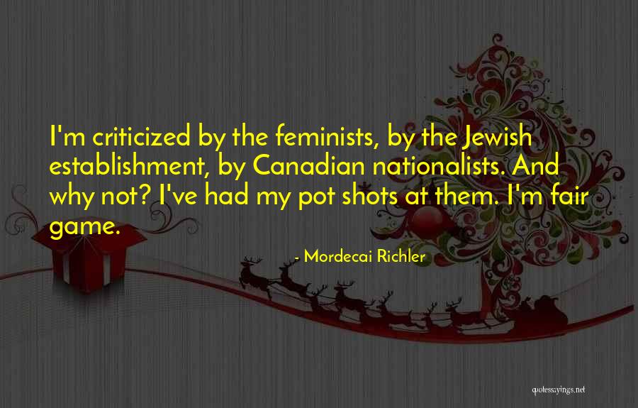 Mordecai Richler Quotes 1086834