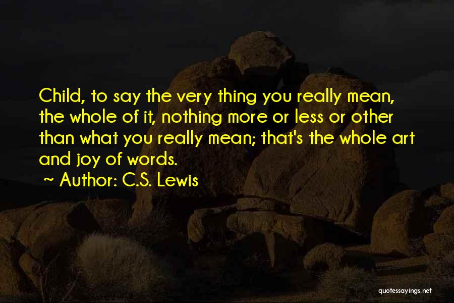More Faces Than Quotes By C.S. Lewis