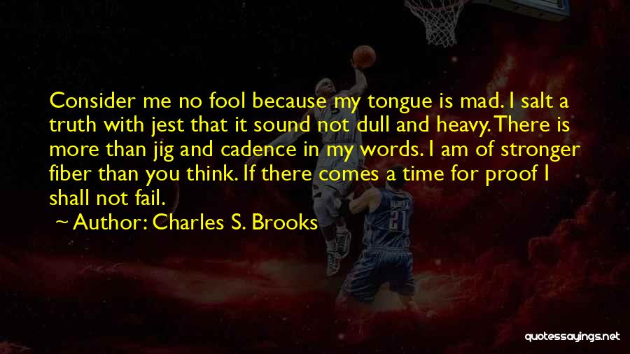 More Fool You Quotes By Charles S. Brooks