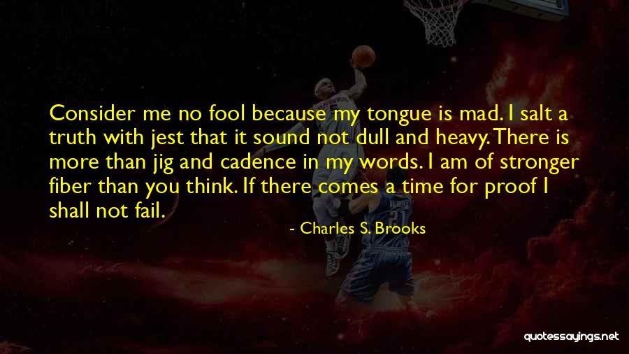 More Fool You Quotes By Charles S. Brooks