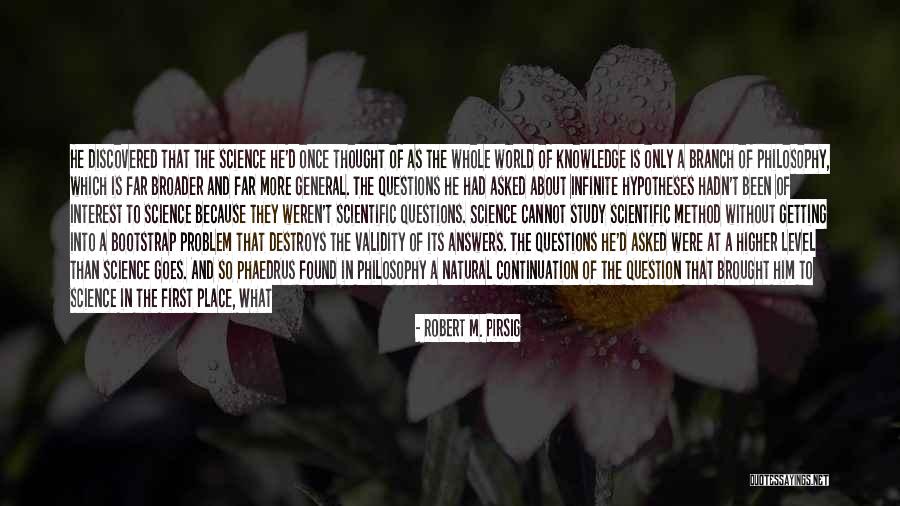 More Questions Than Answers Quotes By Robert M. Pirsig More Questions Than Answers Quotes By Robert M. Pirsig