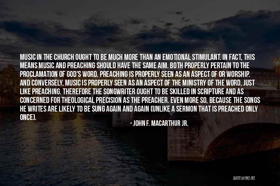 More Skilled Quotes By John F. MacArthur Jr. More Skilled Quotes By John F. MacArthur Jr.