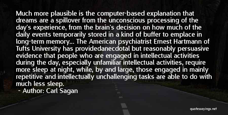 More Sleep Quotes By Carl Sagan