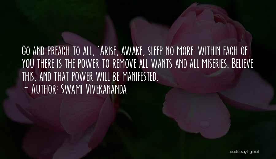 More Sleep Quotes By Swami Vivekananda