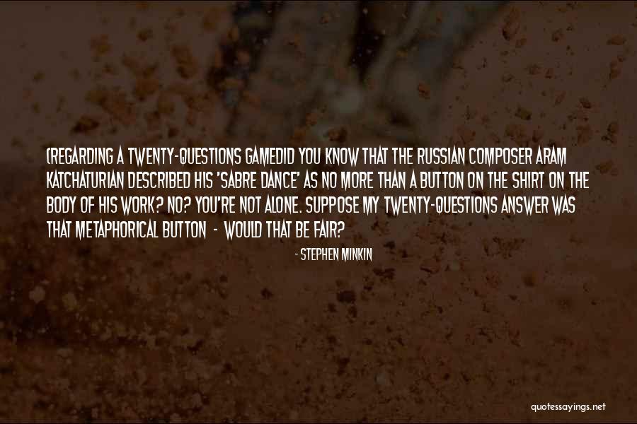 More Than A Game Quotes By Stephen Minkin More Than A Game Quotes By Stephen Minkin