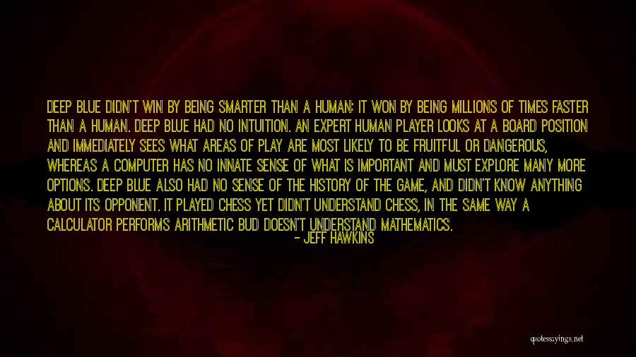 More Than Blue Quotes By Jeff Hawkins