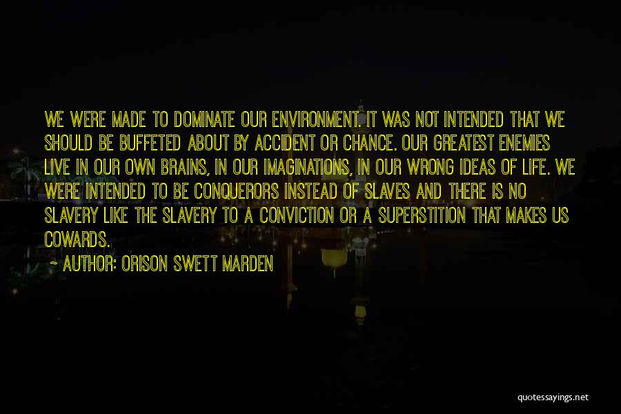 More Than Conquerors Quotes By Orison Swett Marden