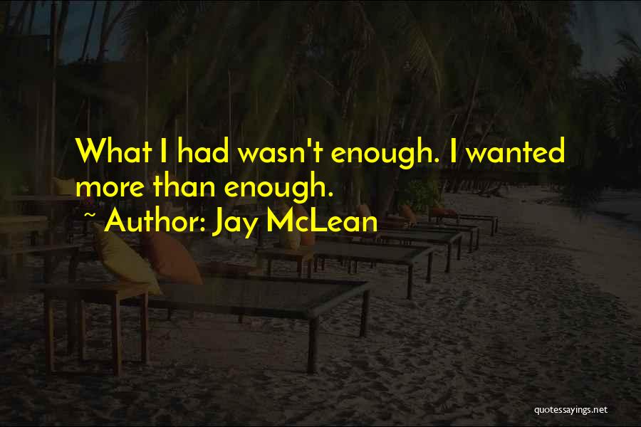 More Than Him Jay Mclean Quotes By Jay McLean