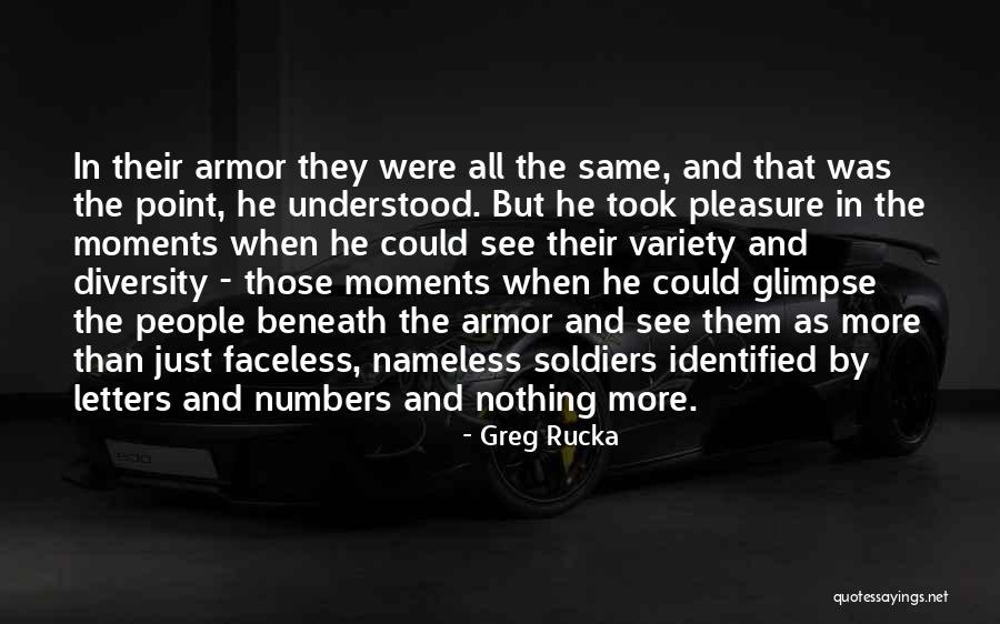 More Than Numbers Quotes By Greg Rucka More Than Numbers Quotes By Greg Rucka