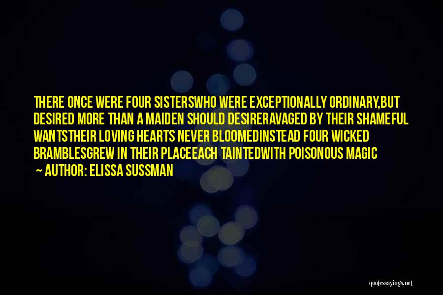 More Than Sisters Quotes By Elissa Sussman