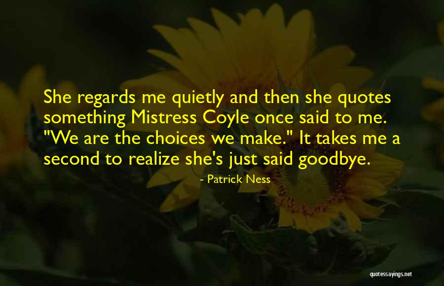 More Than This Patrick Ness Quotes By Patrick Ness