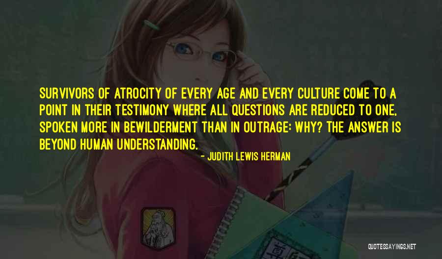 More Than Understanding Quotes By Judith Lewis Herman More Than Understanding Quotes By Judith Lewis Herman