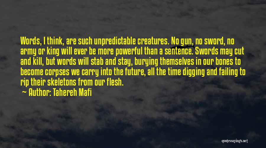 More Than Words Quotes By Tahereh Mafi