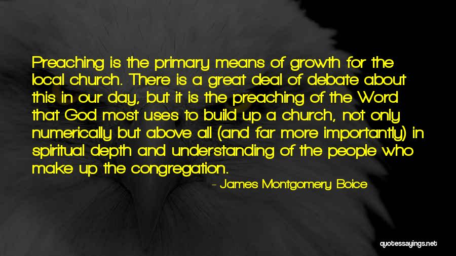 More Understanding Quotes By James Montgomery Boice More Understanding Quotes By James Montgomery Boice