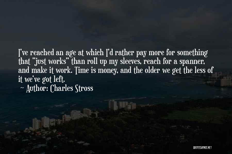 More Work Less Pay Quotes By Charles Stross