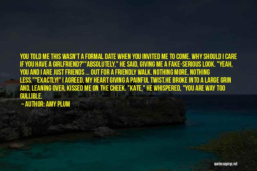 More You Care Quotes By Amy Plum