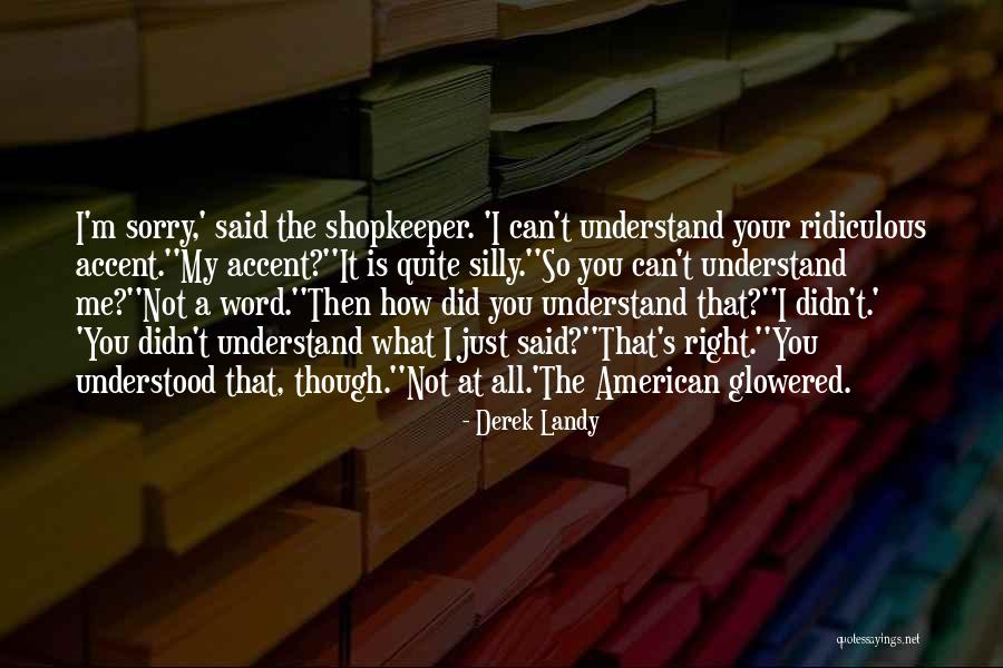 Moreblessing Manhanga Quotes By Derek Landy Moreblessing Manhanga Quotes By Derek Landy