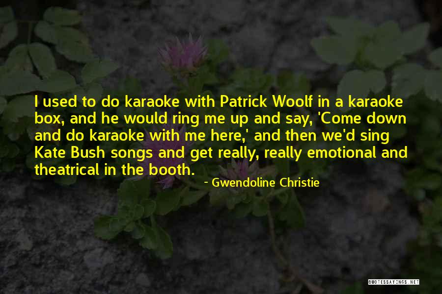 Moreblessing Manhanga Quotes By Gwendoline Christie Moreblessing Manhanga Quotes By Gwendoline Christie
