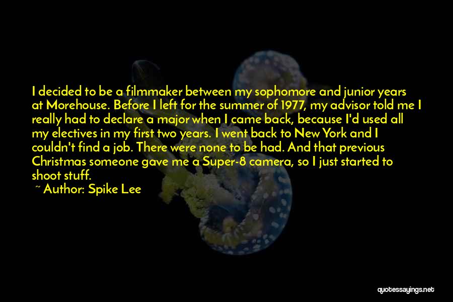 Morehouse Quotes By Spike Lee