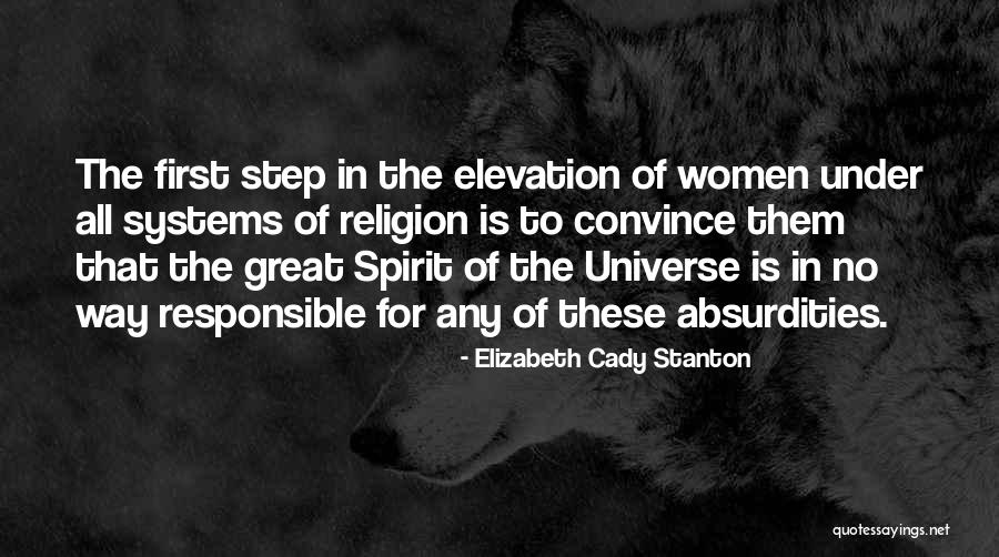 Morels 2020 Quotes By Elizabeth Cady Stanton