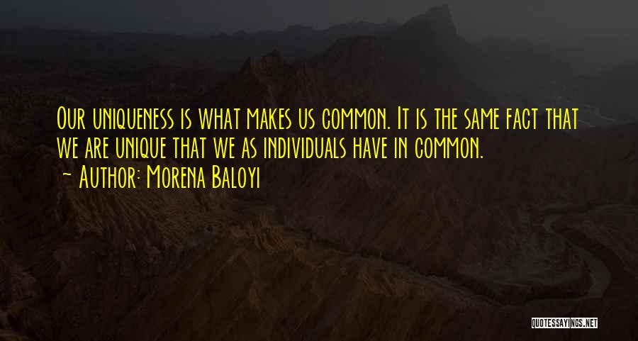 Morena Baloyi Quotes 651013