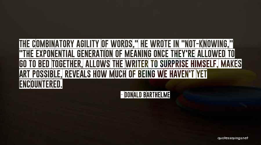 Moresolds Quotes By Donald Barthelme Moresolds Quotes By Donald Barthelme