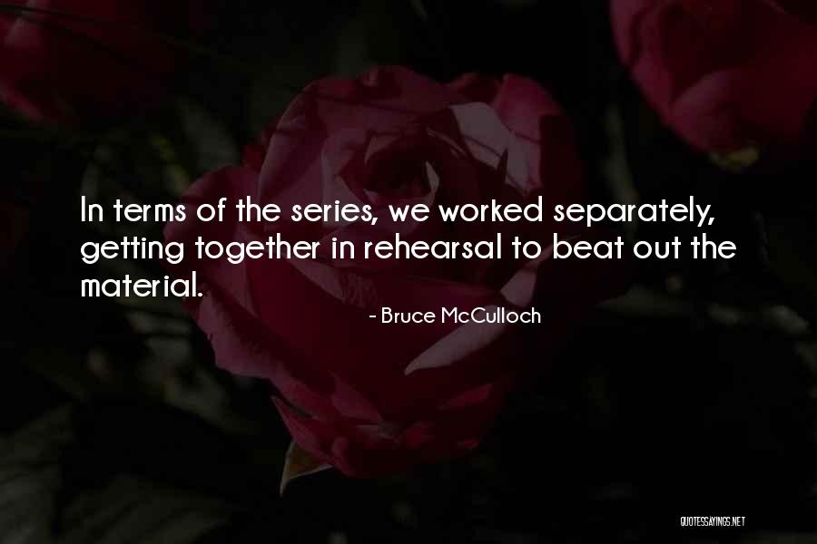 Morgante Pulci Quotes By Bruce McCulloch Morgante Pulci Quotes By Bruce McCulloch
