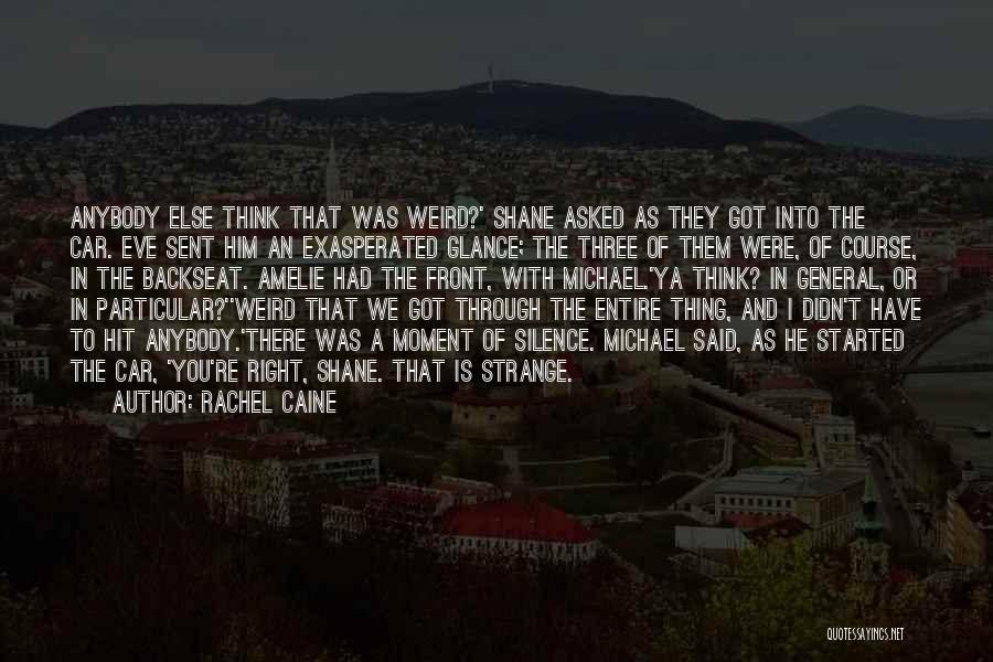 Morganville Quotes By Rachel Caine