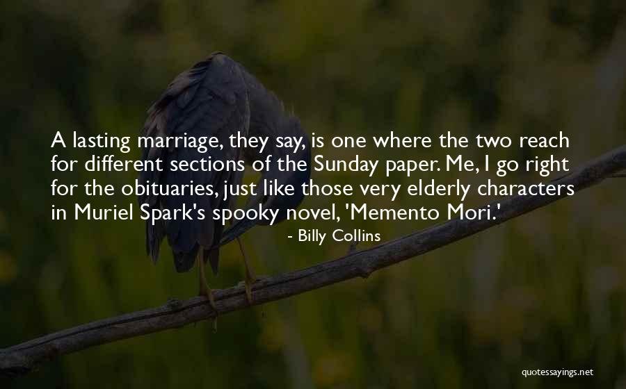 Mori Quotes By Billy Collins Mori Quotes By Billy Collins